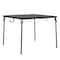 Bridgeport Folding Table, Fold In Half, 38.5" Square Resin Top, XL Size, Black C036BP14BLK1E - alternate 1